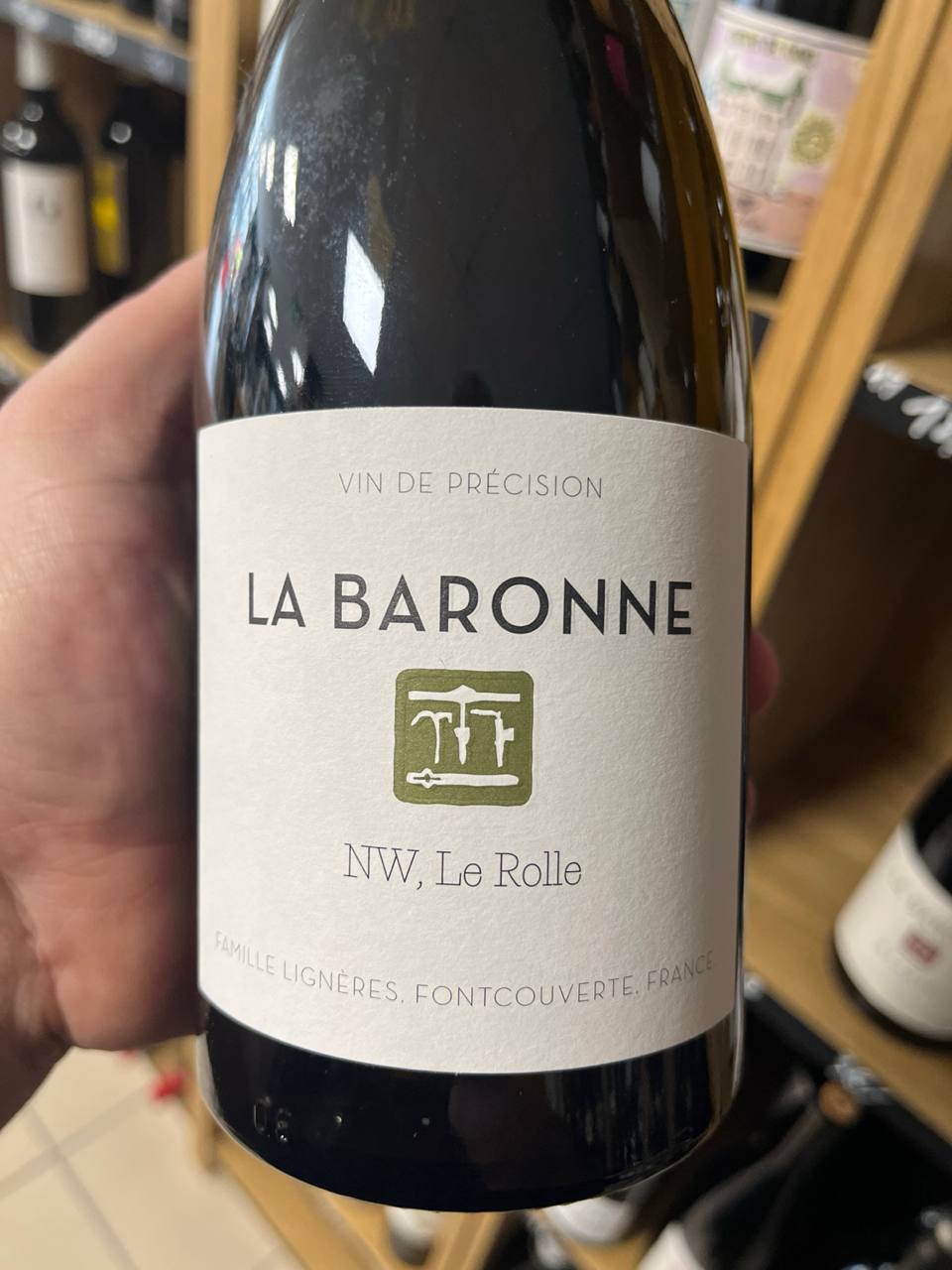 Bouteille Vin blanc Château La Baronne 2022, Languedoc
