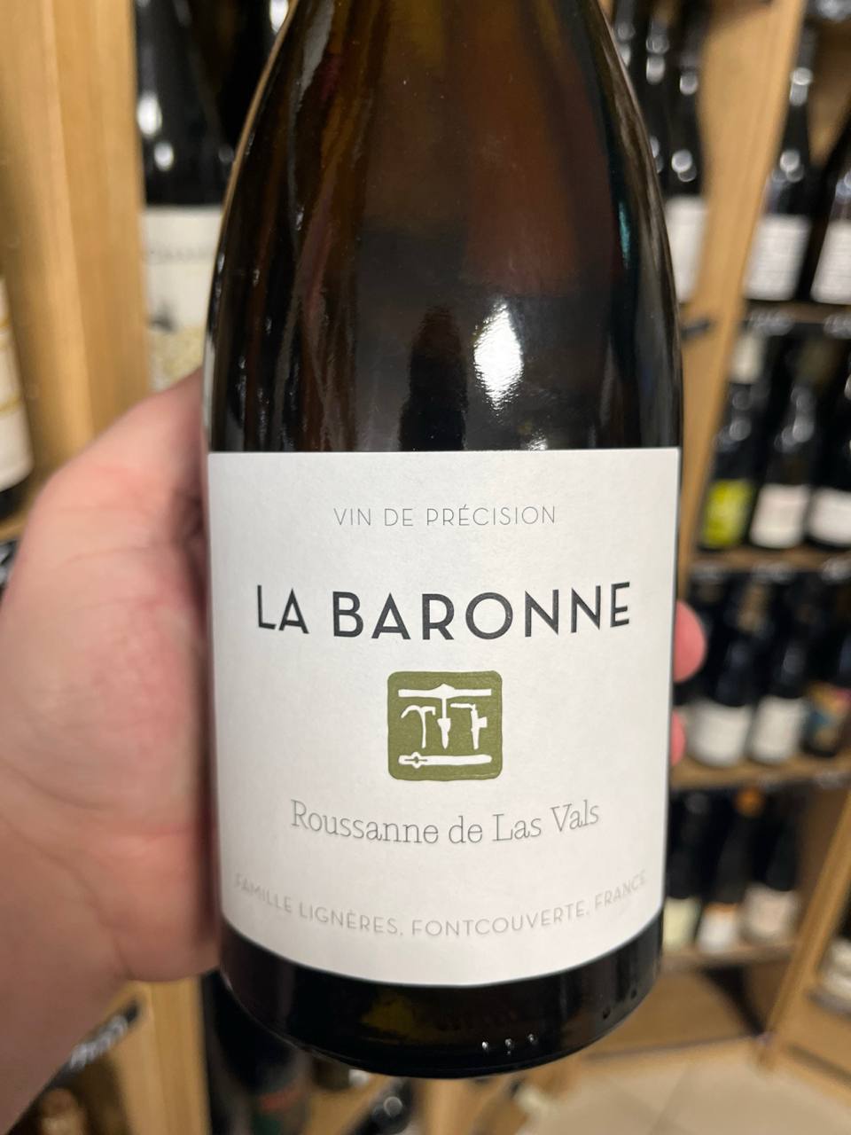 Bouteille Vin blanc Château La Baronne 2005, Languedoc