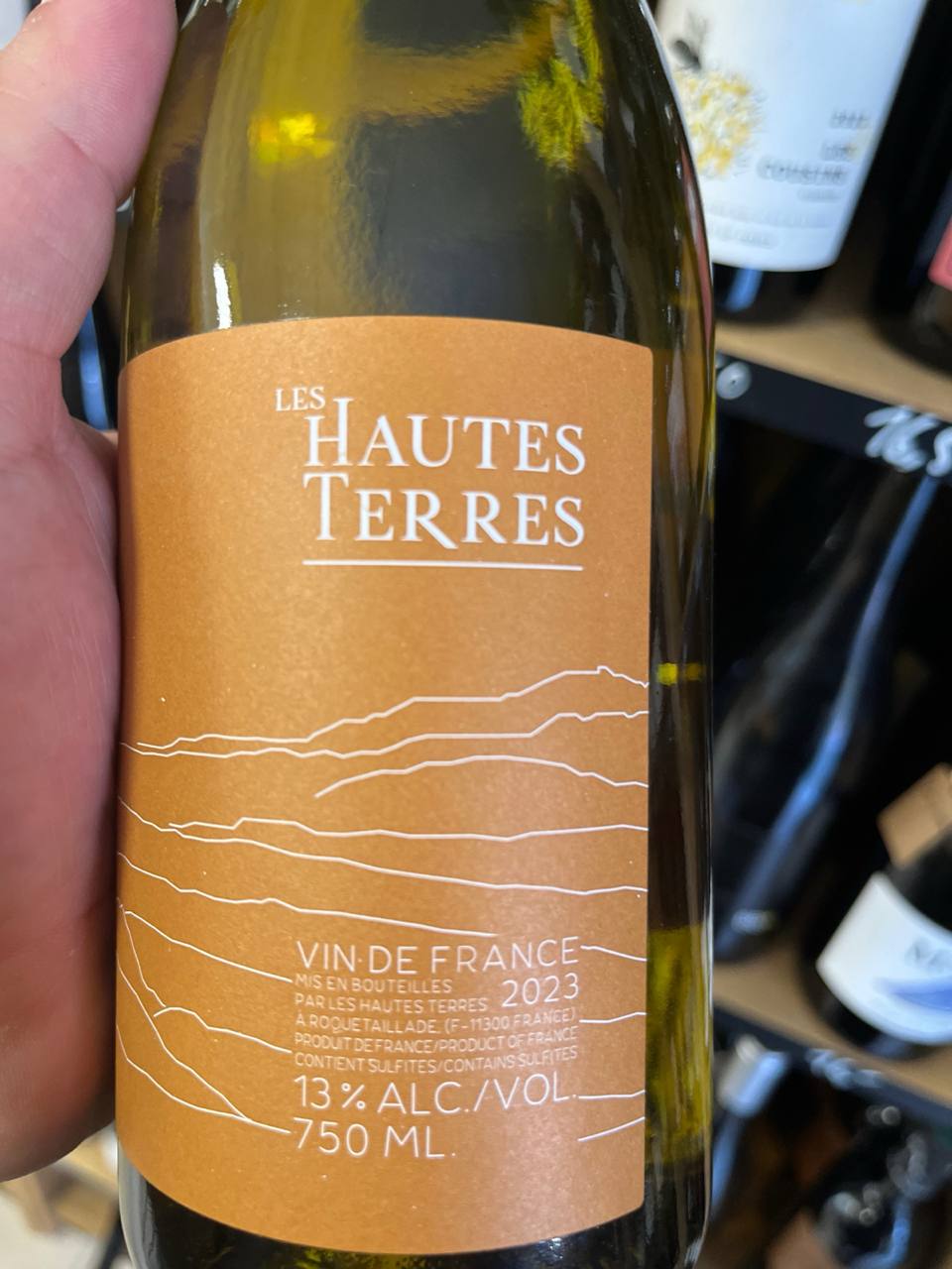 Bouteille Vin blanc Panorama Blanc 2023