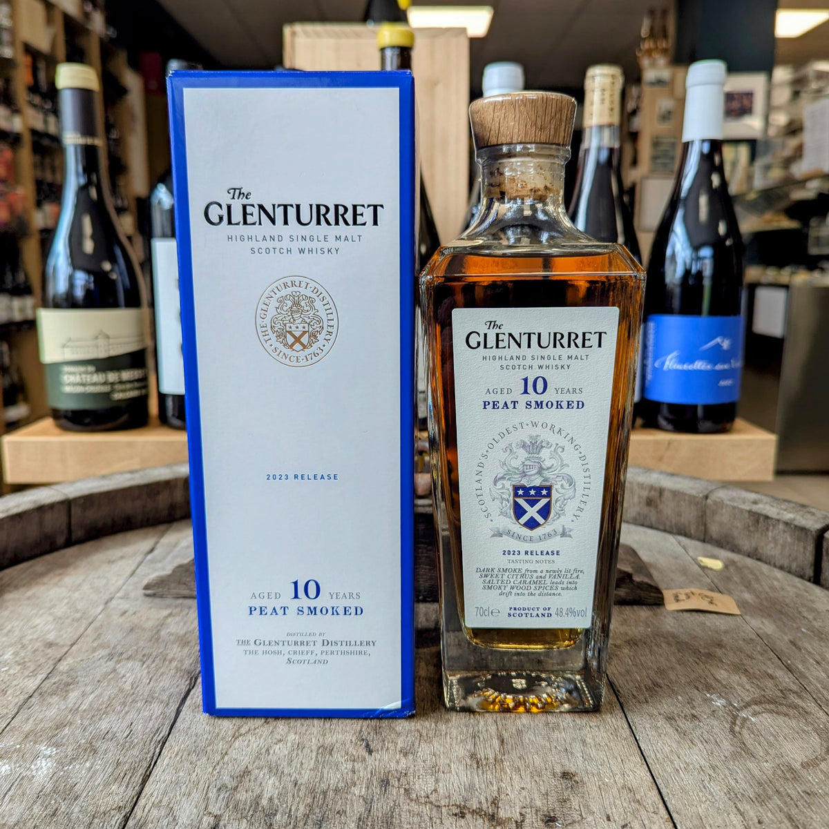 Whisky The Glenturret 10 ans Peat Smoked, Highlands, Écosse