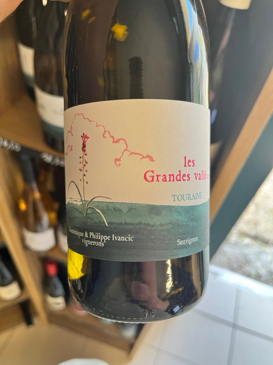 Ivancic Touraine Blanc 2023 - étiquette avant