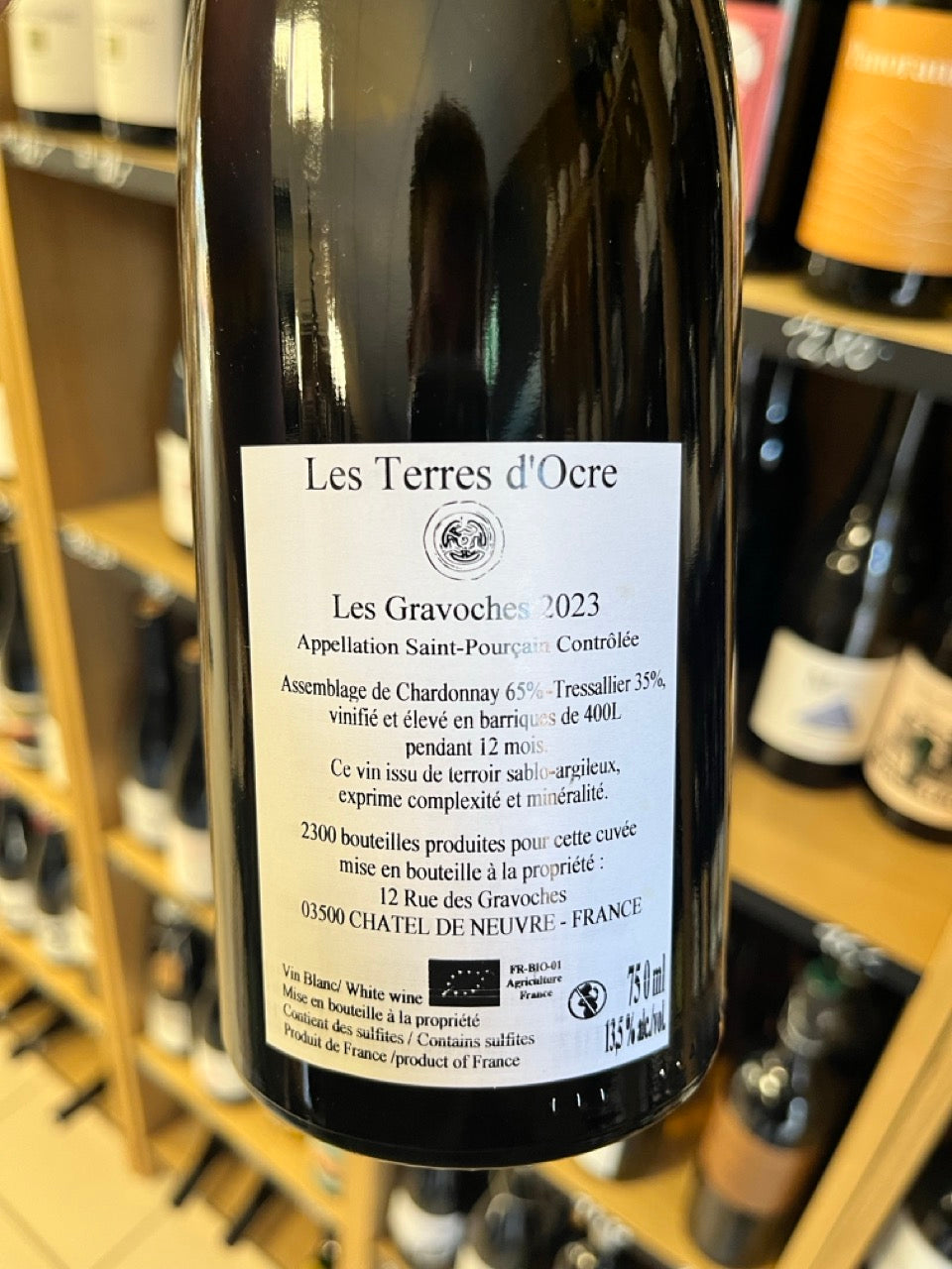 Bouteille Vin blanc Les Gavroches Blanc 2023