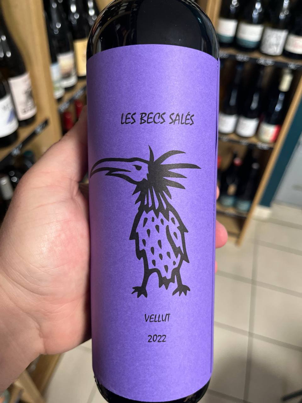 Bouteille de Les Becs Salés 2022 – Oiseau Rebelle, Vin de France