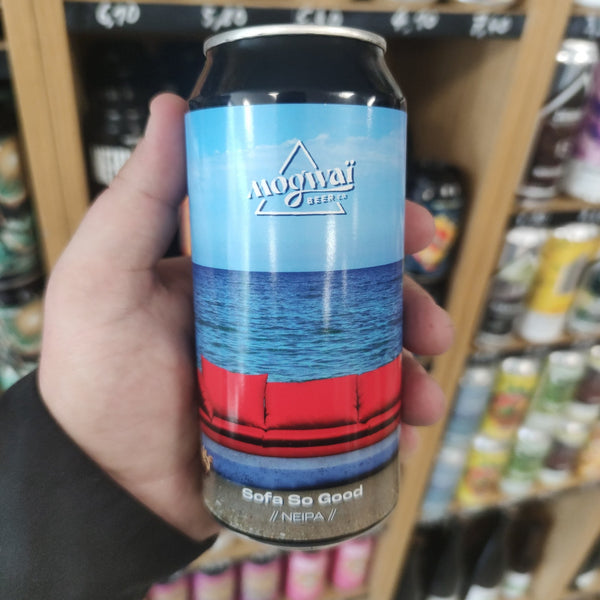 Sofa So Good, New England IPA de la brasserie Mogwai