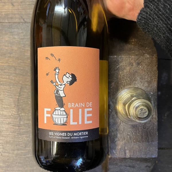 Bouteille de Brain de Folie 2021 – Les Vignes du Mortier, Vin de France (Anjou)