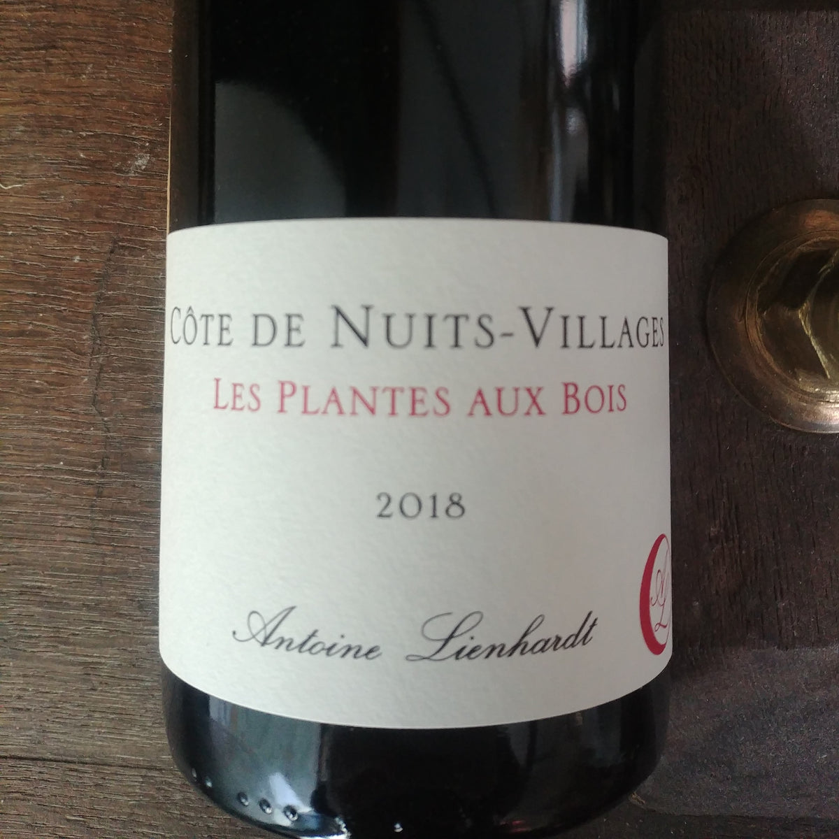 Bouteille Vin Plantes aux bois 2018, AOC Bourgogne — biodynamie