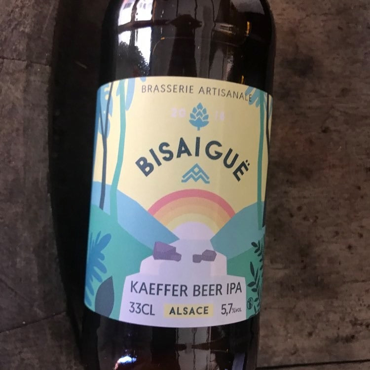 Kaeffer Beer ipa Brasserie Bisaiguë - JusdelaVigne