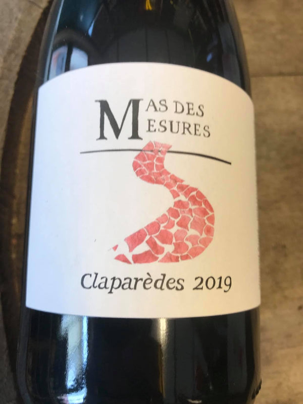 Claparèdes 2019 - Mas des Mesures - JusdelaVigne