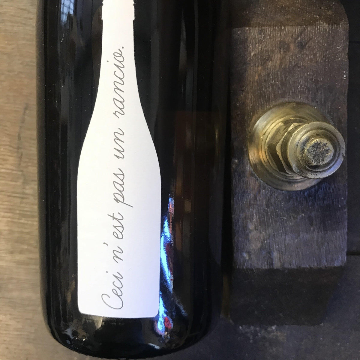 Bouteille Vin Ceci n'est pas un rancio, Roussillon — biodynamie