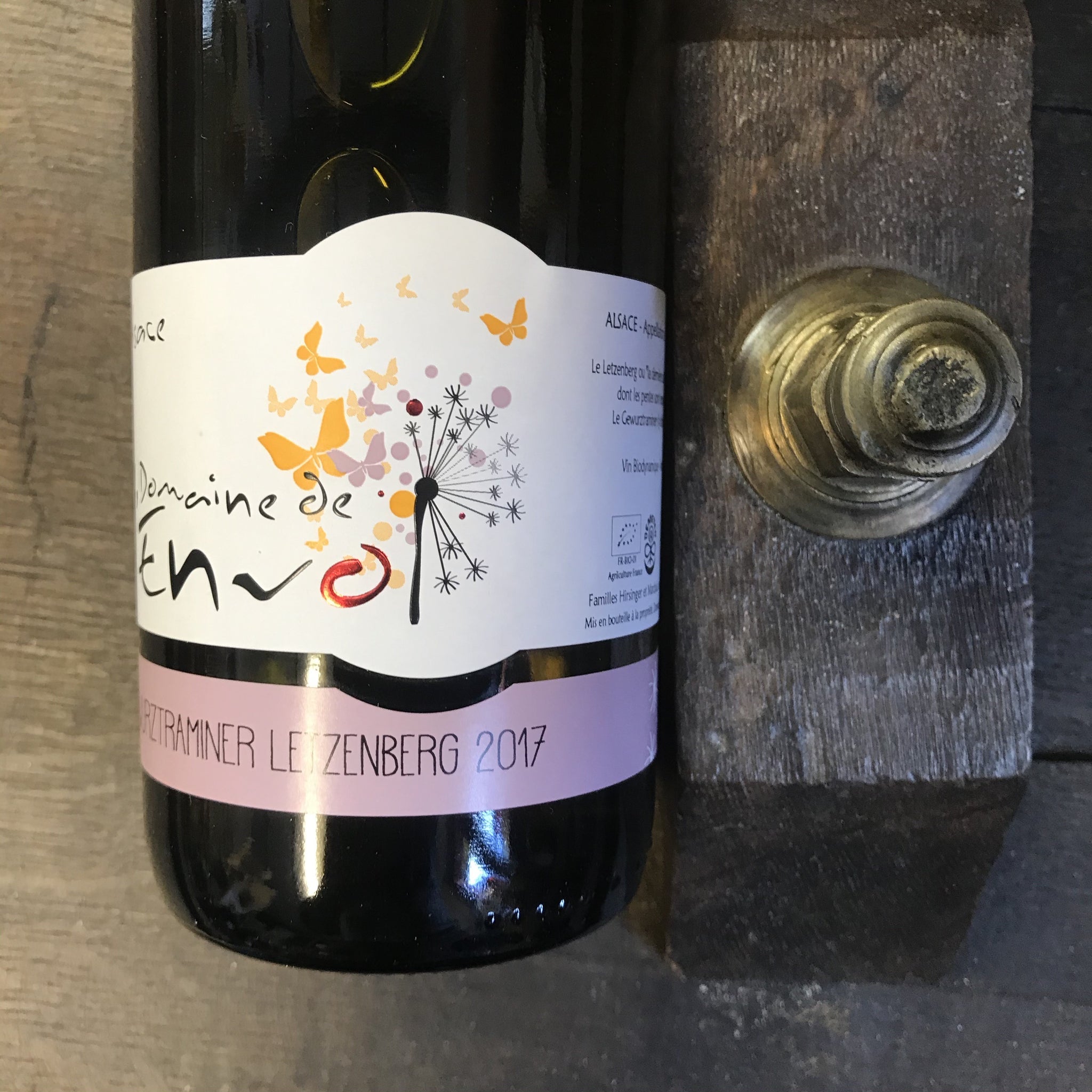 Gewurtztraminer letzenberg 2017 - Domaine de l'envol - JusdelaVigne