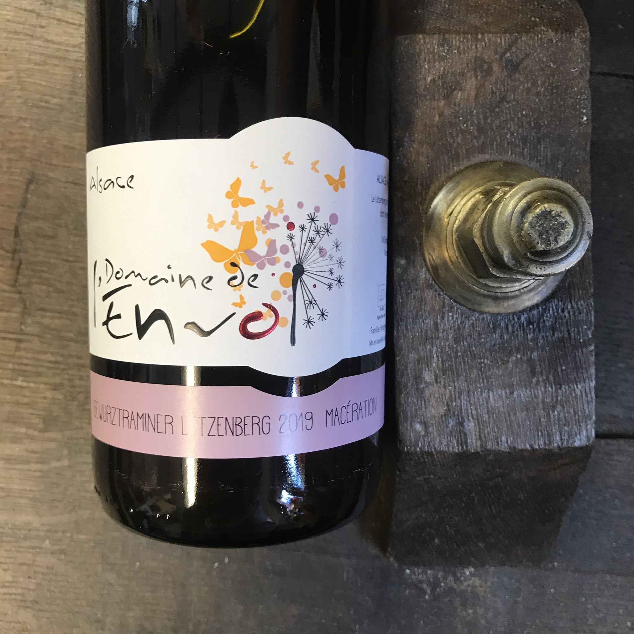 Gewurtztraminer letzenberg 2019 macération - Domaine de l'envol - JusdelaVigne