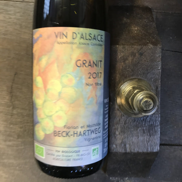 Bouteille de Granit 2022 – Domaine Beck-Hartweg, AOC Alsace