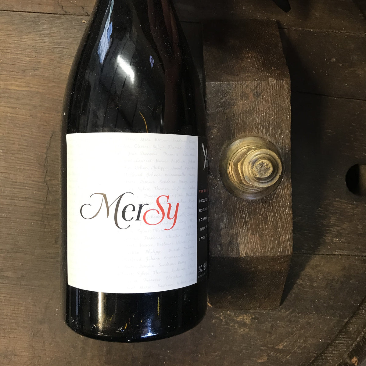 Bouteille Vin rouge Yoann Bonin 2019, AOC Bourgogne — nature
